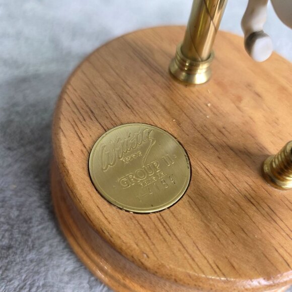 Vintage Willitts Designs Group II Musical Carousel Horse Figurine Wooden Base - Picture 7 of 10